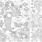 Mermaid Coloring Pages