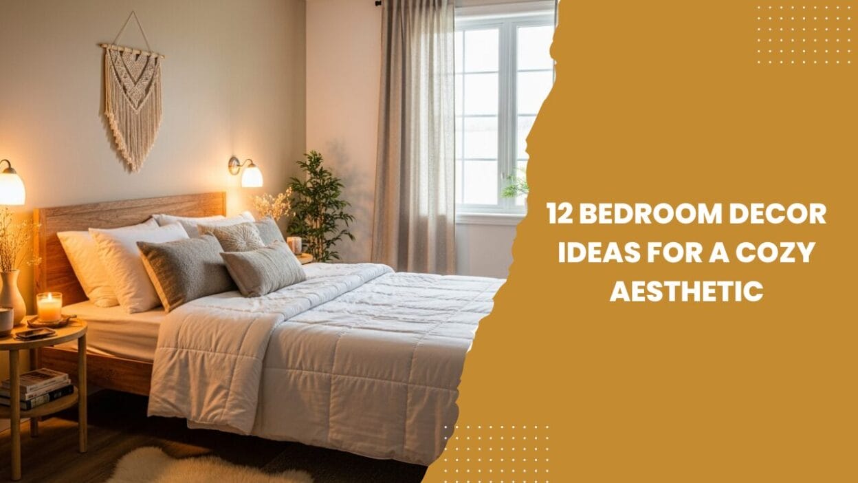 12 Bedroom Decor Ideas for a Cozy Aesthetic