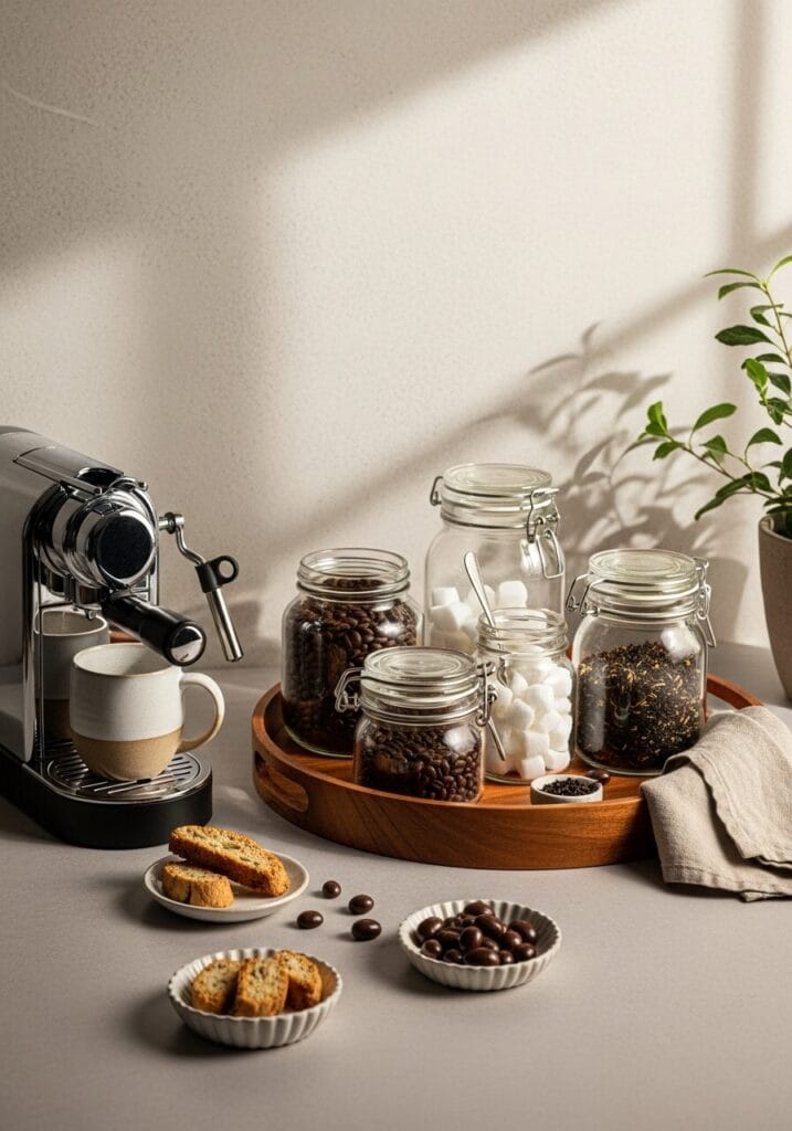 Create a Coffee or Beverage Station