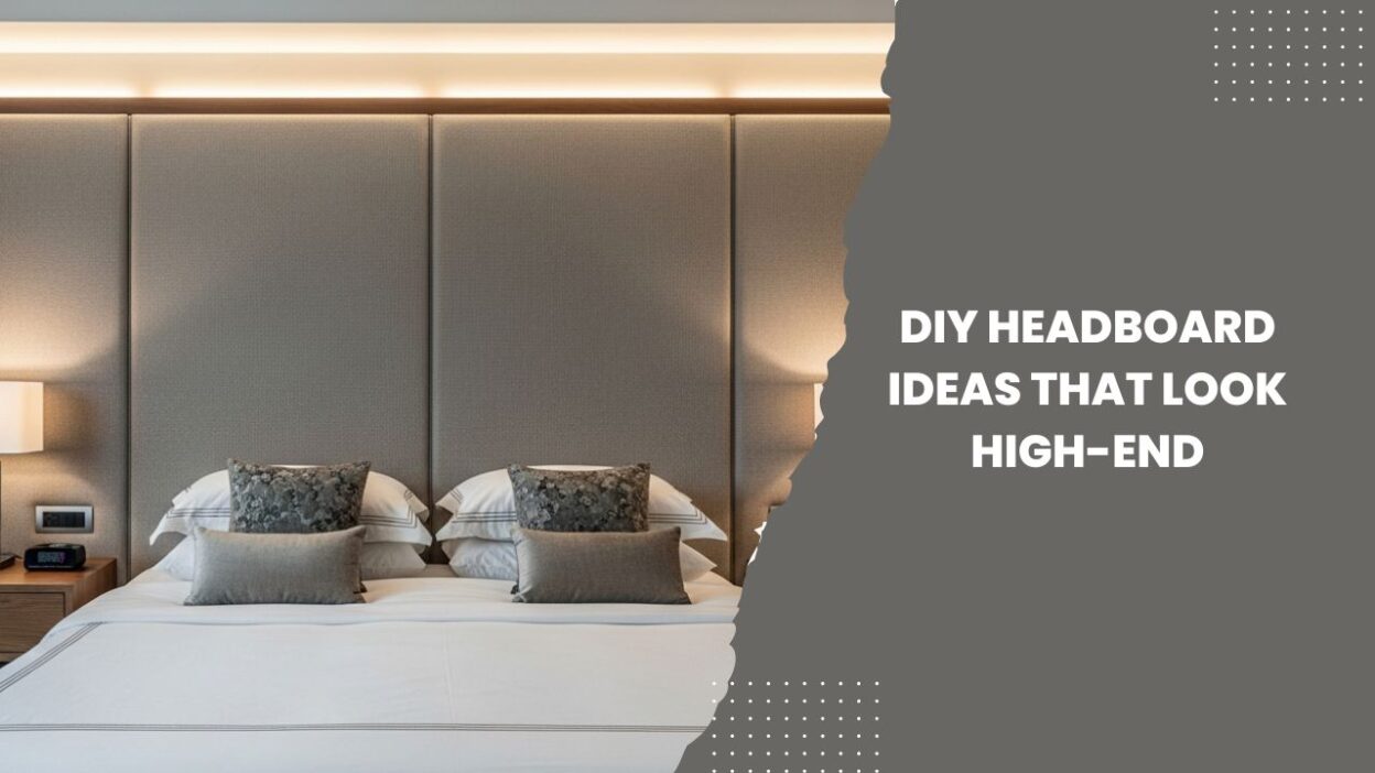 DIY Headboard Ideas That Look High-End