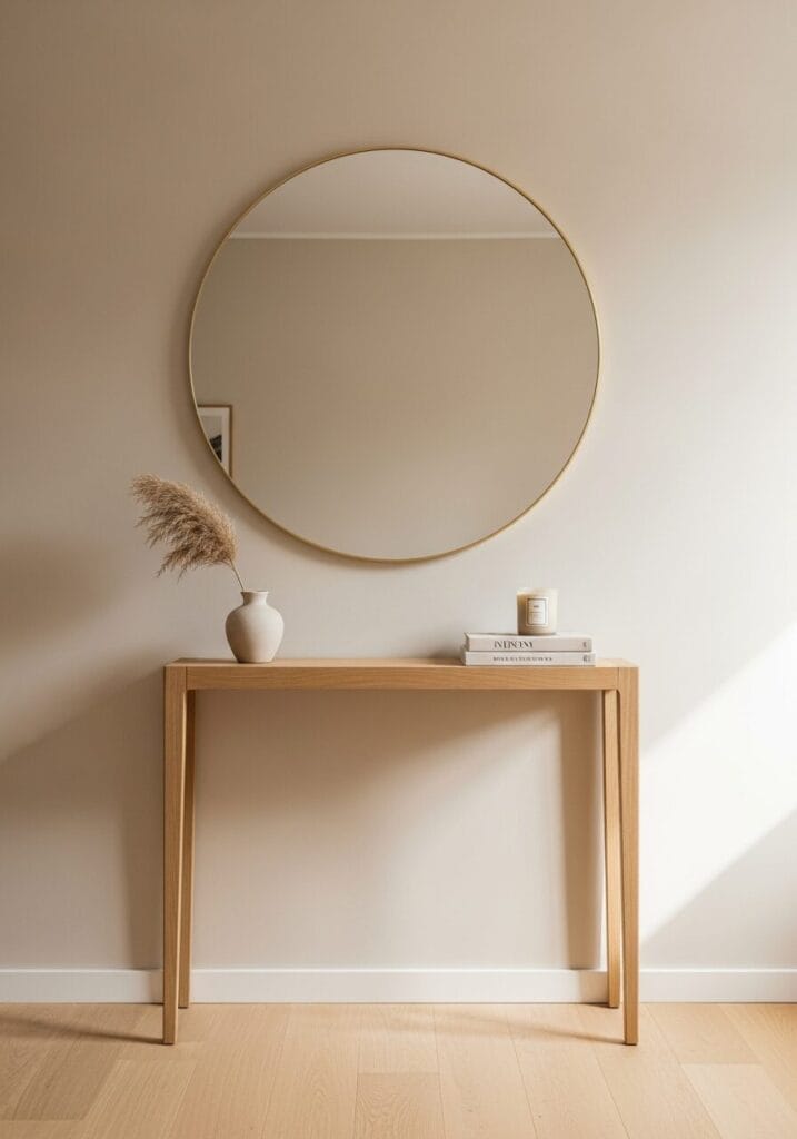 Elevated Entryway with DIY Console Table