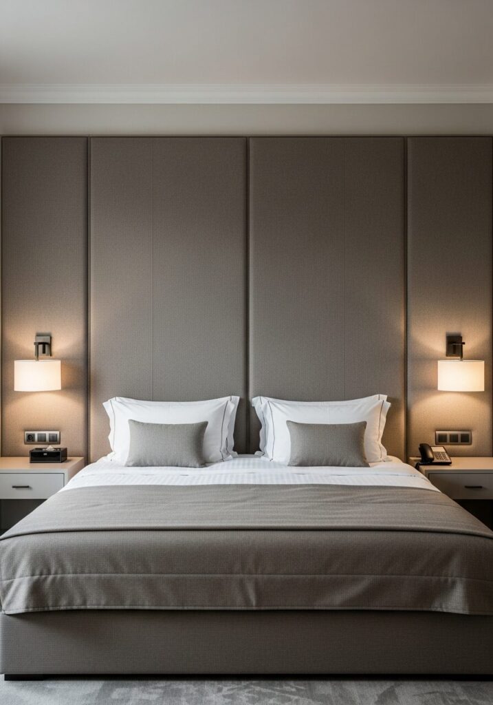 Full-Wall Fabric Headboard 1