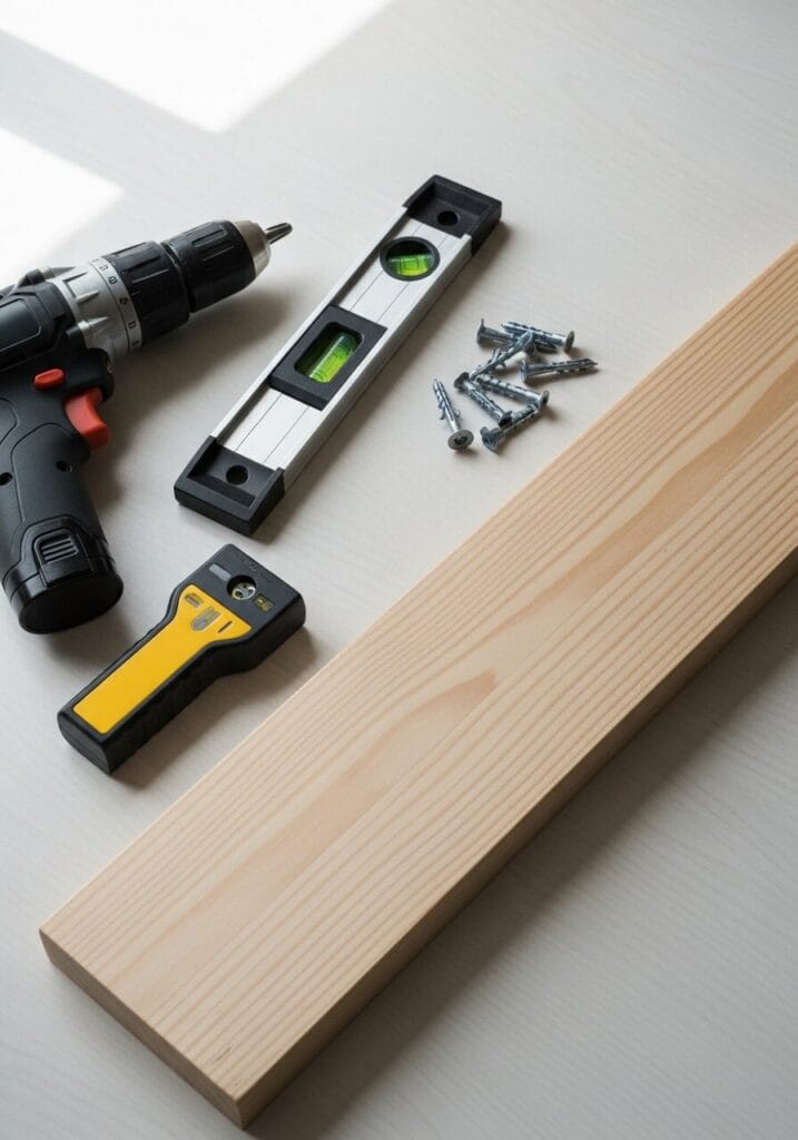 Minimalist DIY workspace